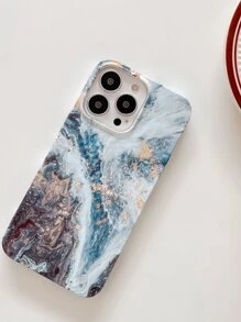Marble Pattern Phone Case - Multicolor - View 6