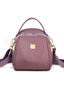 Ba lô Nữ Có thể điều chỉnh được Đúng mốt - Hồng - Xem 2