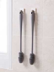 Cup Brush Cup Scrubber Glass Cleaner Kitchen Cleaning Tool Long Handle Drink Wineglass Bottle Glass Cup Cleaning Brush - Multicolor - View 5