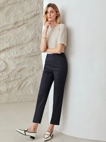 MOTF PREMIUM Camiseta de lino - Albaricoque - Ver 6