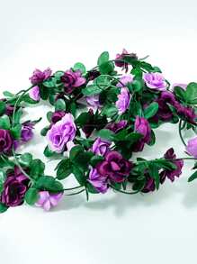 2 cây nho nhân tạo - Màu tím - Xem 2