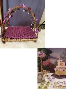 2 cây nho nhân tạo - Màu tím - Xem 5