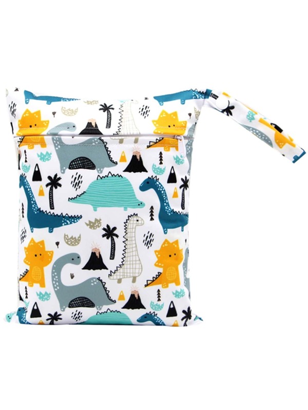 Cartoon Grafik Windeltasche, Baby-Shower Familien Dekorationen Geschenke