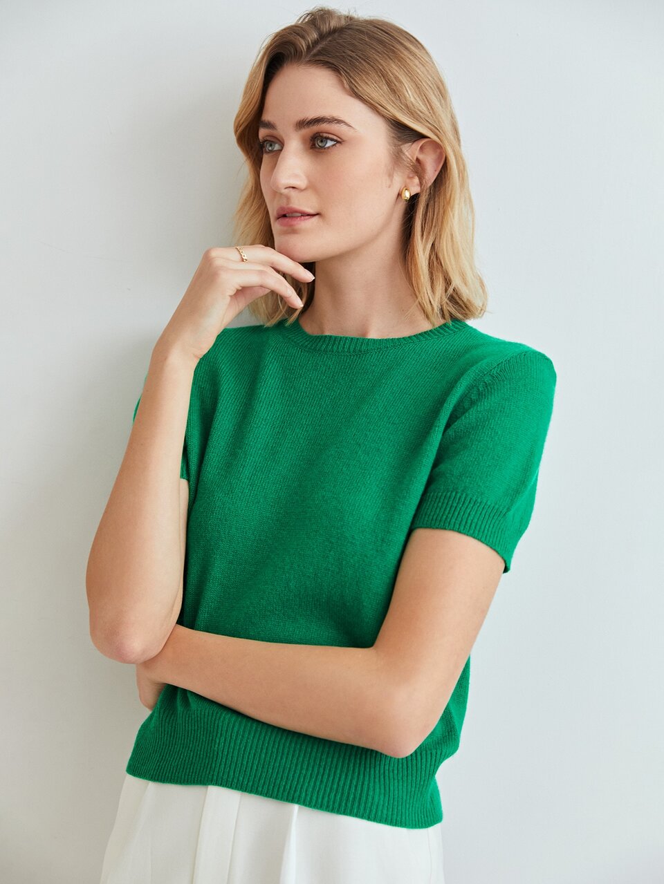 MOTF WOOL MIX KNIT TOP