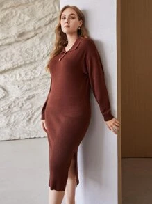 MOTF PREMIUM PLUS WOOL MIX JUMPER SET - Rust Brown - View 4