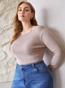 MOTF PREMIUM PLUS VISCOSE BOAT NECK BODYSUIT - Dusty Pink - View 8