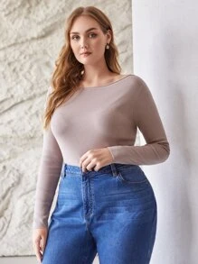 MOTF PREMIUM PLUS VISCOSE BOAT NECK BODYSUIT - Dusty Pink - View 10