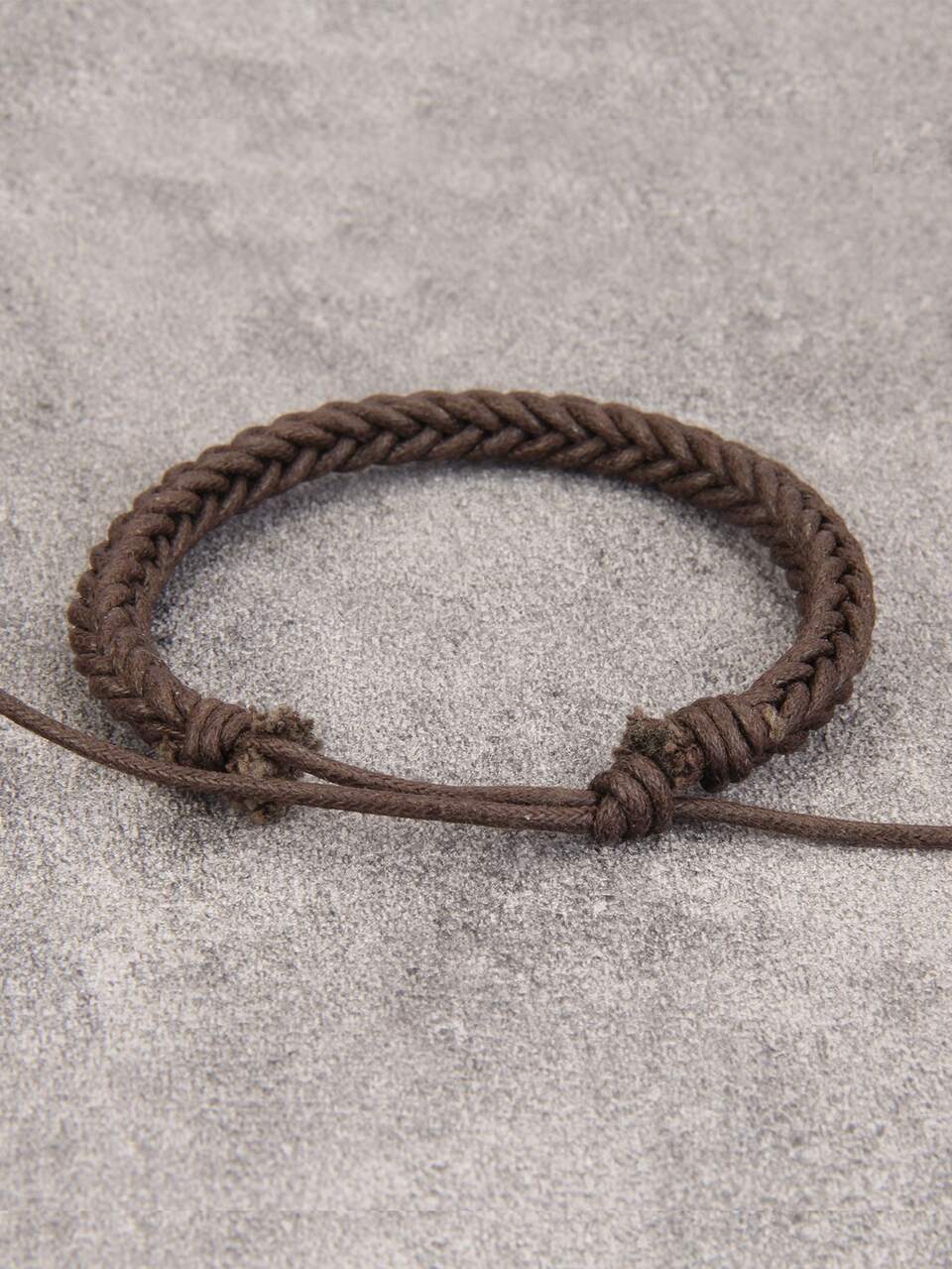 Fashionable and Popular Men Solid Braided Bracelet for Jewelry Gift and for a Stylish Look