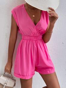 Mono unicolor bajo de doblez - Rosa Fucsia - Ver 6