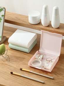 Hộp trang sức màu ngẫu nhiên 1 cái - Nhiều màu - Xem 2