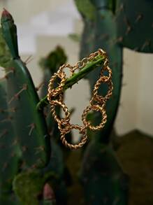 Vòng tay trang trí vòng xoắn - Vàng - Xem 8