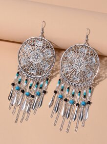 EMERY ROSE Hoa tai thả rỗng - Bạc - Xem 1