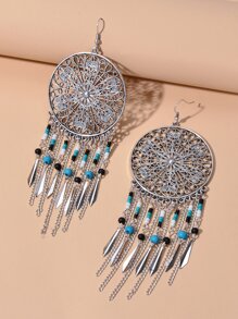 EMERY ROSE Hoa tai thả rỗng - Bạc - Xem 2