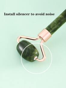 Máy mát xa mặt bằng đá 1 miếng - màu xanh lá - Xem 4