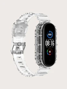 二合一透明錶帶和殼套適用於小米 - 無色 - 查看 4