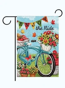 Cờ xe đạp trang trí vườn - Nhiều màu - Xem 1