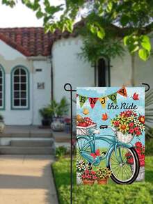 Cờ xe đạp trang trí vườn - Nhiều màu - Xem 4