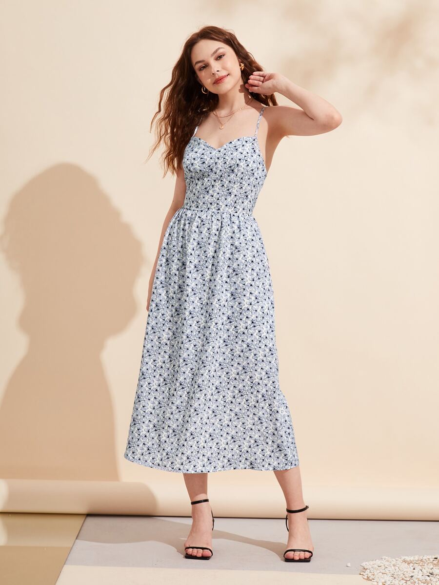 Designs by Breann Đầm Hoa Tất cả trên in Boho - Nhiều màu - Xem 1