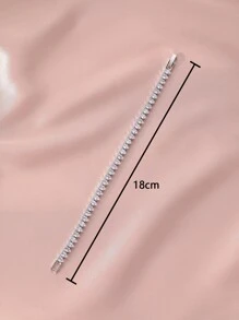 方晶鋯石裝飾手環