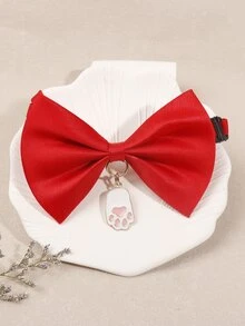 1 cái nơ màu ngẫu nhiên cho thú cưng - Nhiều màu - Xem 5