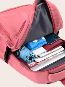 Ajustável Desenho Animado Carta Mochilas Infantis