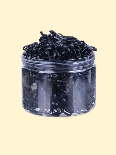 1000pcs Baby Solid Hair Tie Love Valentine