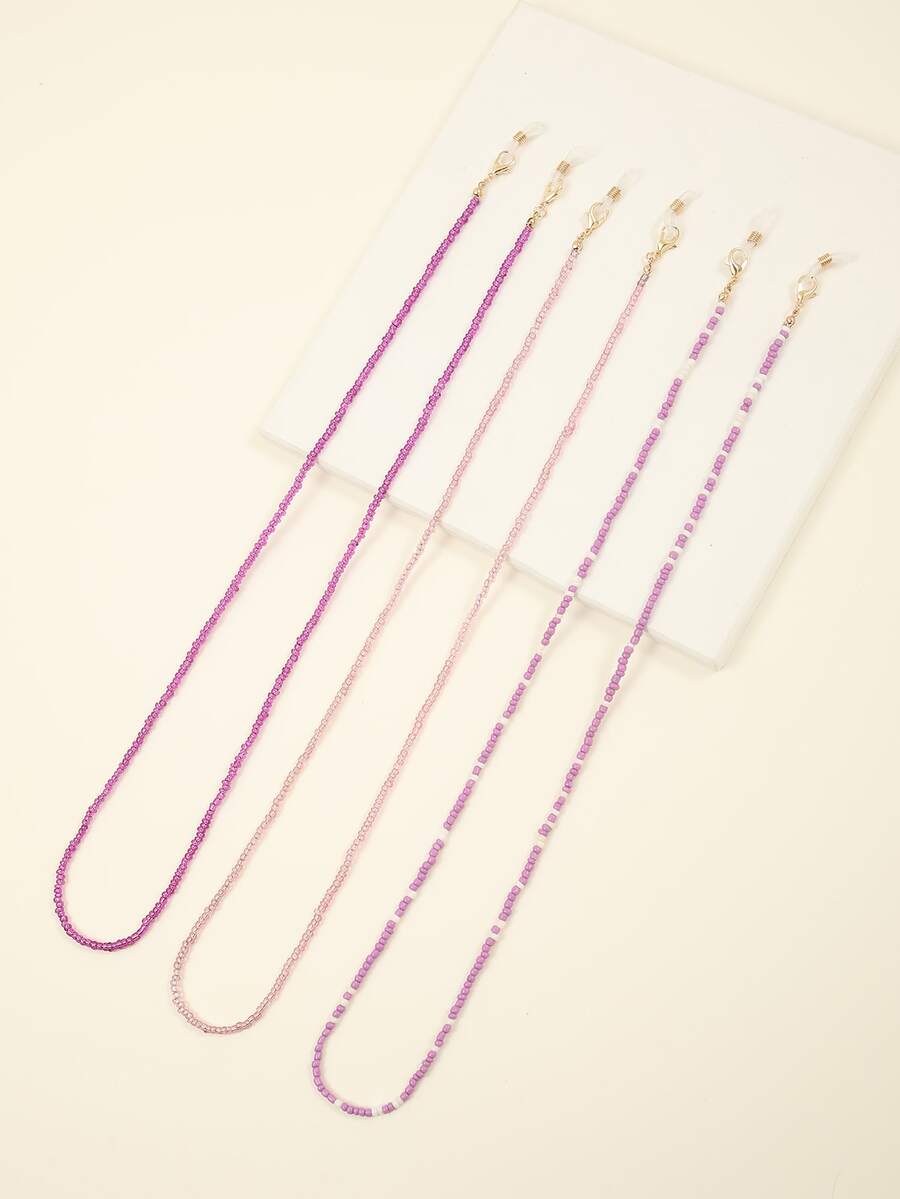 Chuỗi kính 3 cái - Nhiều màu - Xem 1