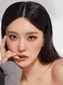 DAZY 1盒局部假睫毛 - 黑色 - 查看 5