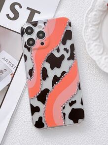 Cow Print Phone Case - Multicolor - View 1