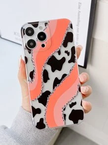 Cow Print Phone Case - Multicolor - View 2
