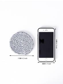 1pc dệt tròn Coaster - Nhiều màu - Xem 3