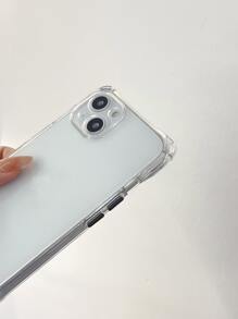 防摔透明手機殼帶掛繩相容 iPhone15/15Plus/15Pro/15Promax - 棕色 - 查看 4