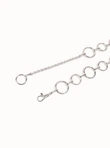 Circle Decor Chain Belt Street