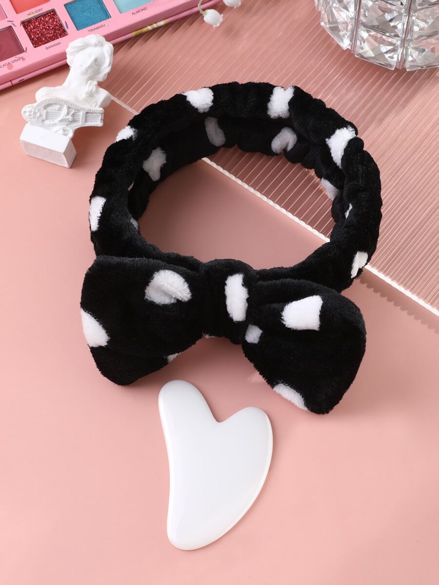 1cái Bảng mát xa Gua Sha ABS và 1 băng đeo đầu - Nhiều màu - Xem 1
