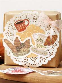 30 cái hỗn hợp mẫu giấy ghi nhớ ngẫu nhiên - Nhiều màu - Xem 2