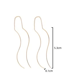 Nooxian Hoa tai ren tối giản - Vàng - Xem 4