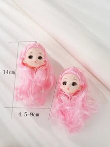 Pendientes largos con dibujos animados