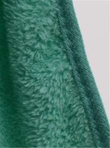 1pc Apple Print Washcloth - Green - View 4