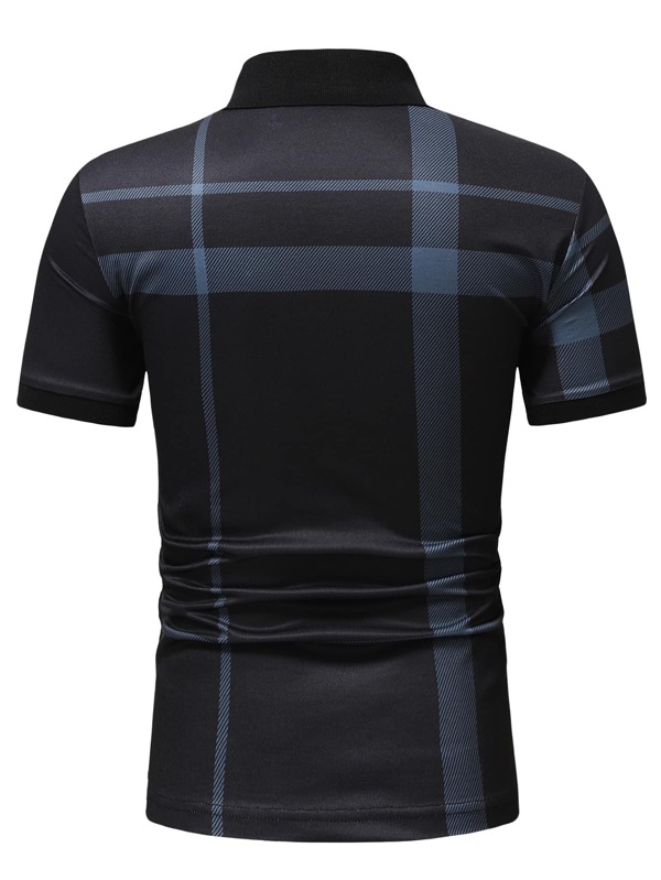Manfinity Mode Men Plaid Polo Shirt SHEIN USA