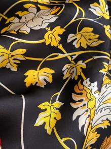 Flower Print Bandana - Multicolor - View 4