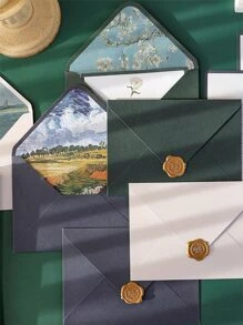 1 szt. Losowa kolorowa koperta z naklejką - Wielokolorowe - Zobacz 5