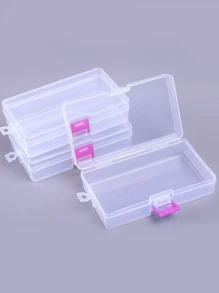 1入組透明收納盒 - 彩色 - 查看 1