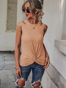 Top tank con abertura bajo girante - Albaricoque - Ver 6