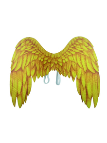 Disfraz de ángel dorado ala - Dorado - Ver 2