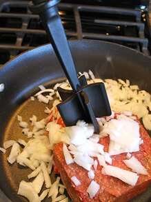 1pc Multifunction Meat Masher,Meat Cutter, Bibimbap, Stirring, Grinding, Mashing