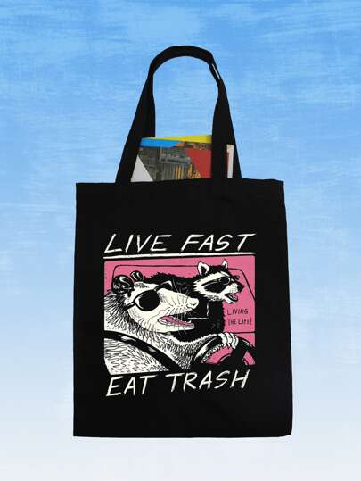 Vincenttrinidadart Borsa della spesa con grafica fumetto