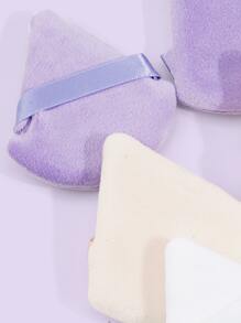 Bộ 12 Bông Trang Điểm Mềm Tam Giác Bột Khoáng Puff Dành Cho Trang Điểm Mặt Thứ Sáu Đen - Nhiều màu - Xem 4