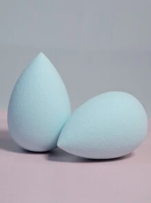 Bộ 2 miếng xốp trang điểm - Màu xanh nhạt - Xem 3