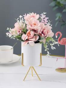 1束人造花朵 - 粉色 - 查看 5