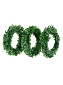 1入組人造葉子藤 - 綠色 - 查看 4